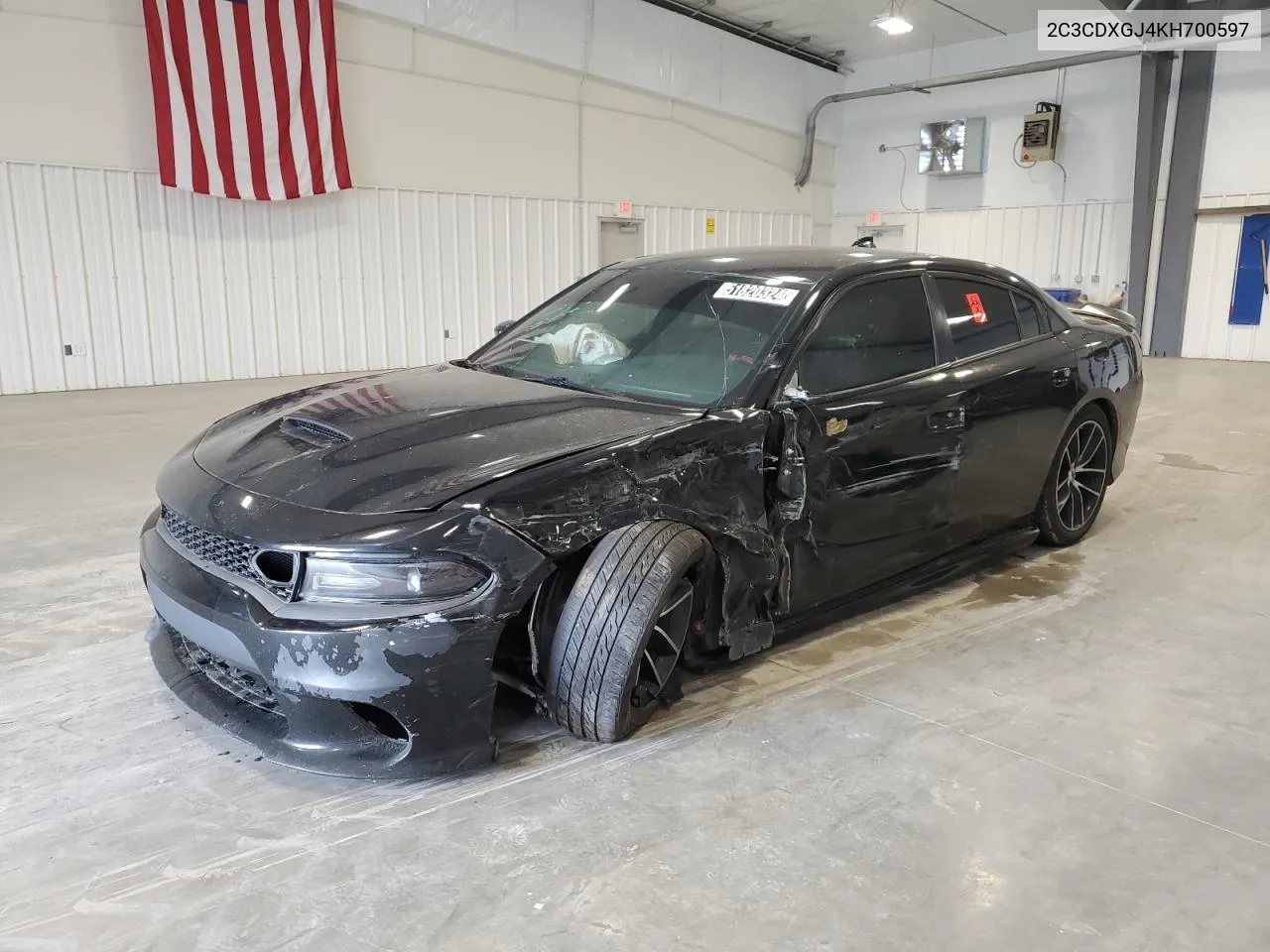 2019 Dodge Charger Scat Pack VIN: 2C3CDXGJ4KH700597 Lot: 51820324