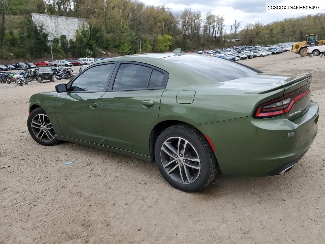 2019 Dodge Charger Sxt VIN: 2C3CDXJG4KH505497 Lot: 52112694