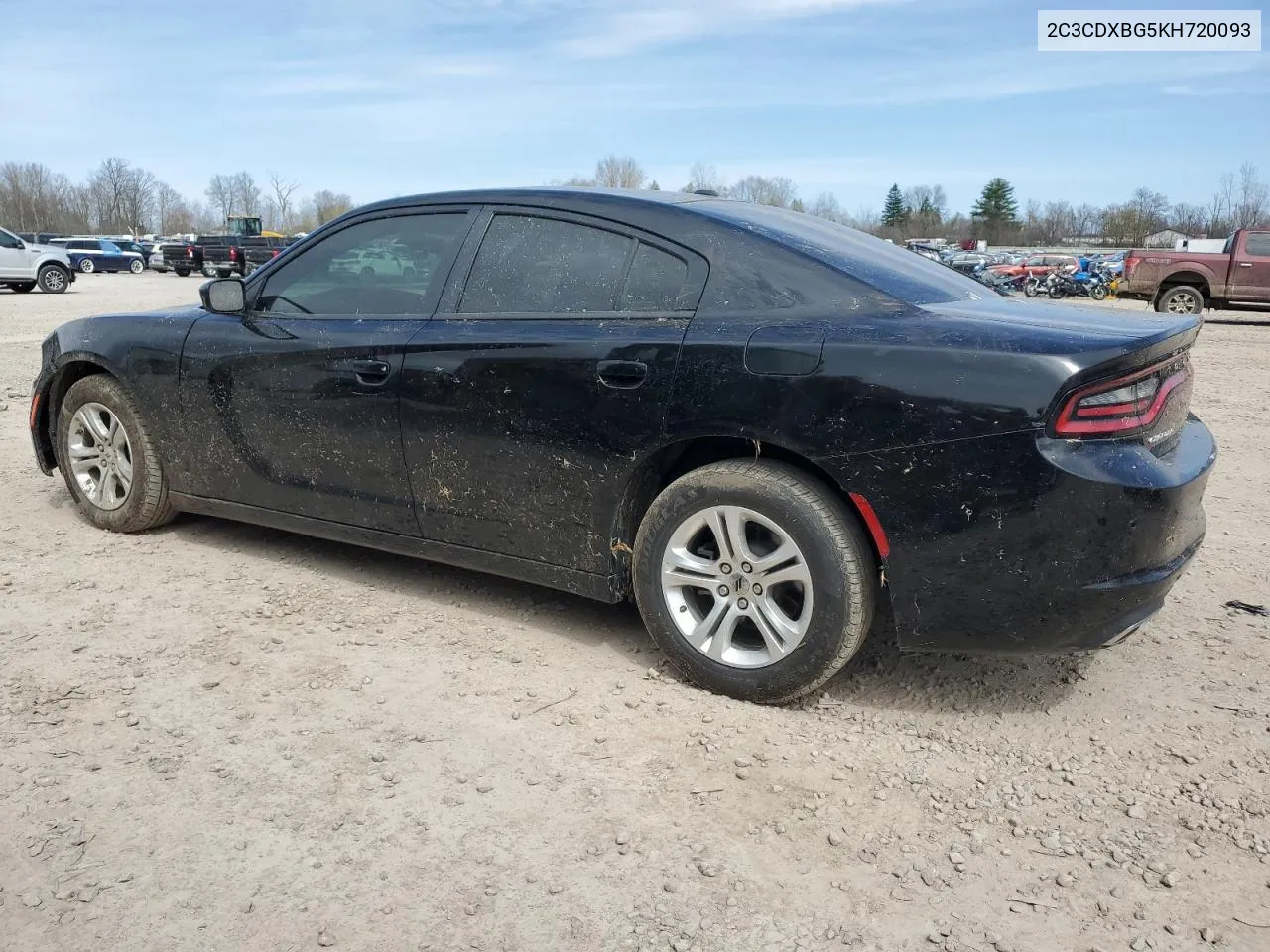 2019 Dodge Charger Sxt VIN: 2C3CDXBG5KH720093 Lot: 52155544