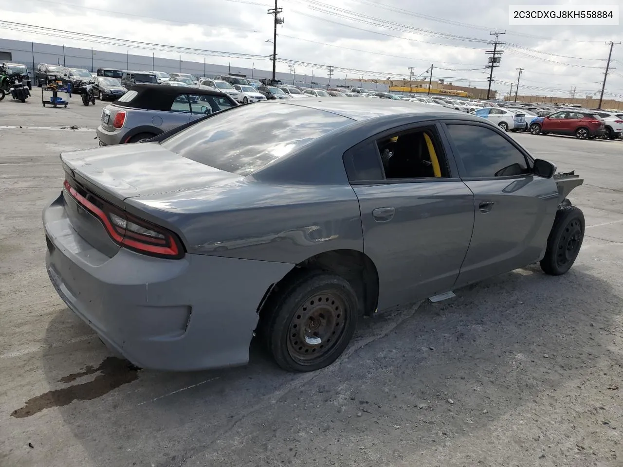 2019 Dodge Charger Scat Pack VIN: 2C3CDXGJ8KH558884 Lot: 52286844