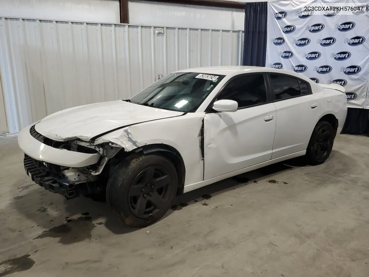 2C3CDXAT2KH576047 2019 Dodge Charger Police