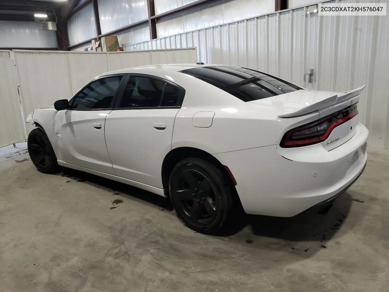 2019 Dodge Charger Police VIN: 2C3CDXAT2KH576047 Lot: 52883024