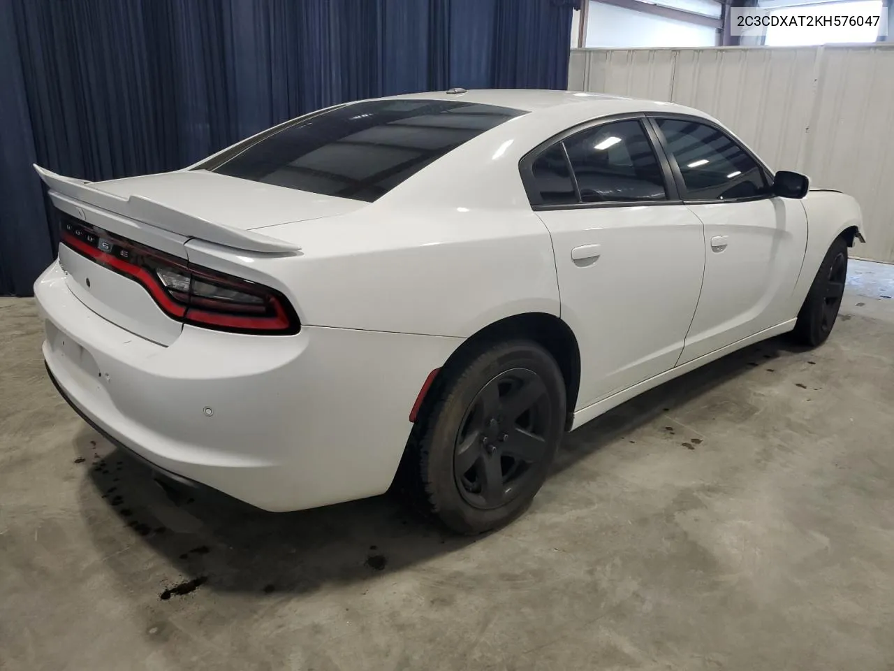 2019 Dodge Charger Police VIN: 2C3CDXAT2KH576047 Lot: 52883024