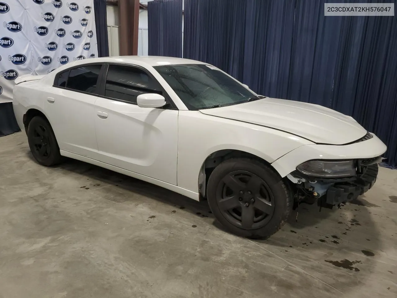 2C3CDXAT2KH576047 2019 Dodge Charger Police