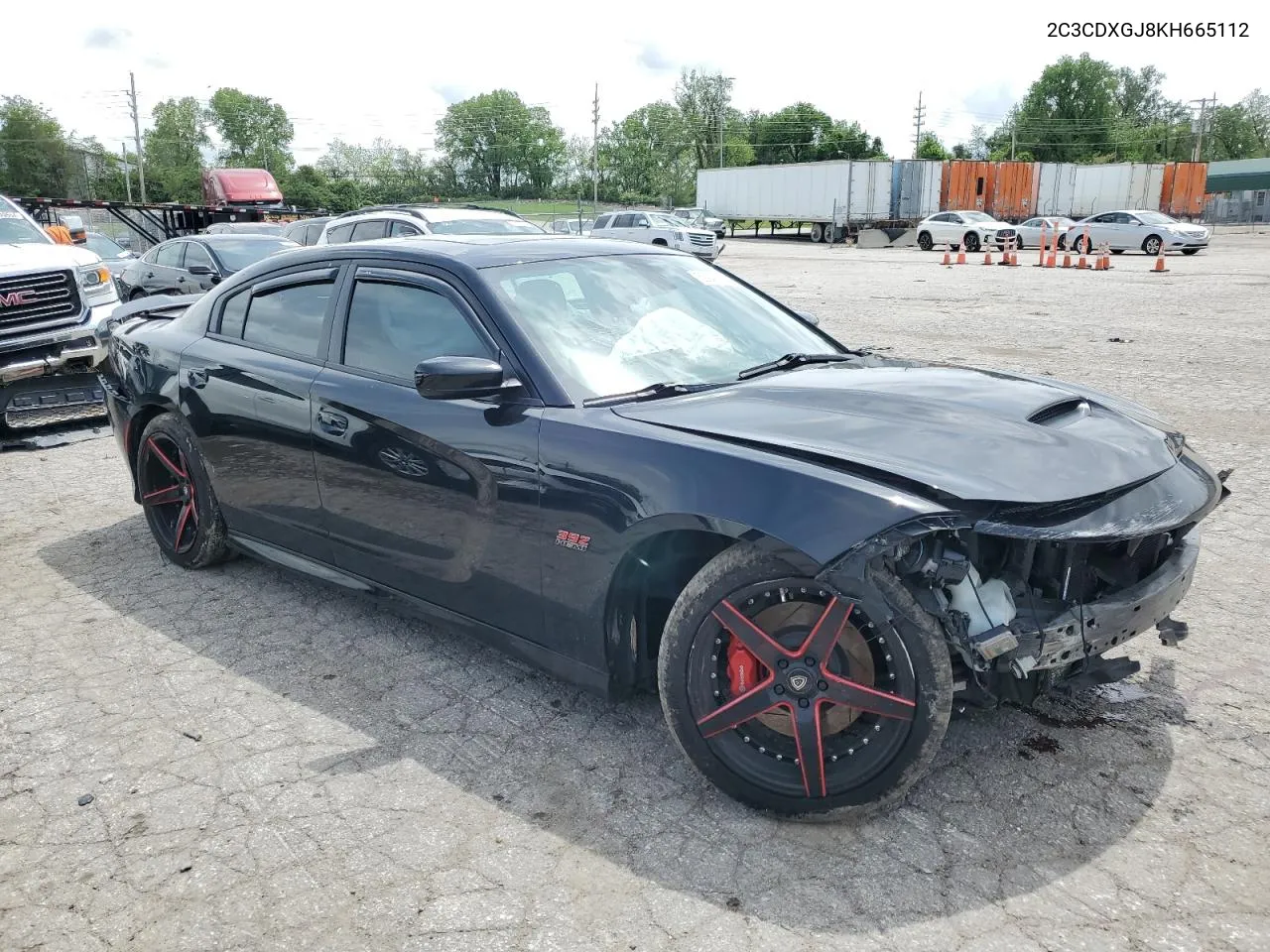 2019 Dodge Charger Scat Pack VIN: 2C3CDXGJ8KH665112 Lot: 52940214