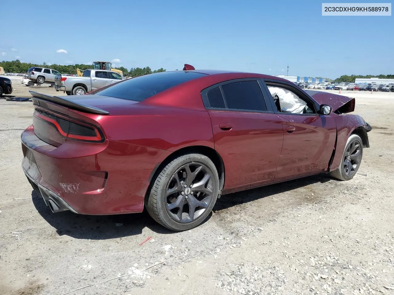 2C3CDXHG9KH588978 2019 Dodge Charger Gt