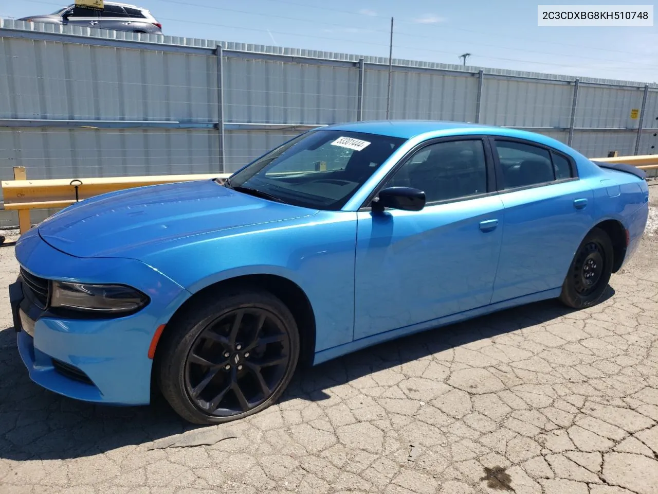 2019 Dodge Charger Sxt VIN: 2C3CDXBG8KH510748 Lot: 53301444