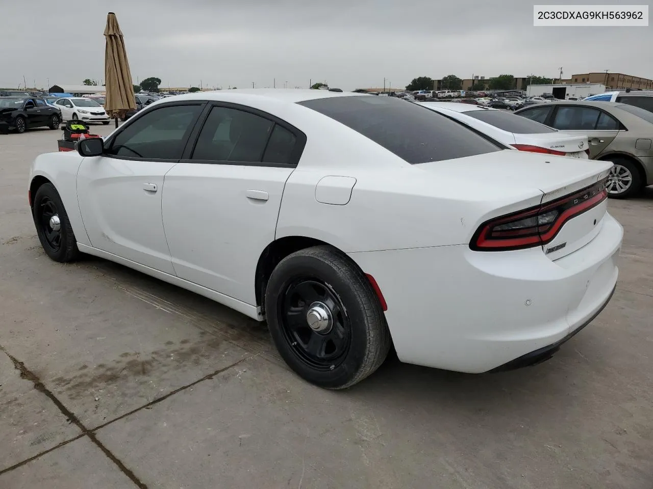 2C3CDXAG9KH563962 2019 Dodge Charger Police