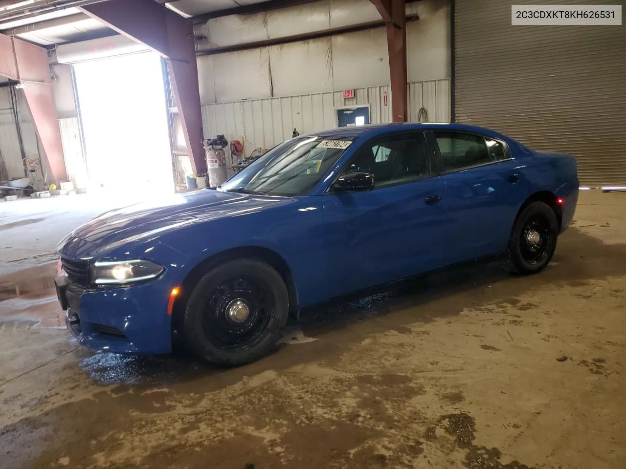 2019 Dodge Charger Police VIN: 2C3CDXKT8KH626531 Lot: 53462794