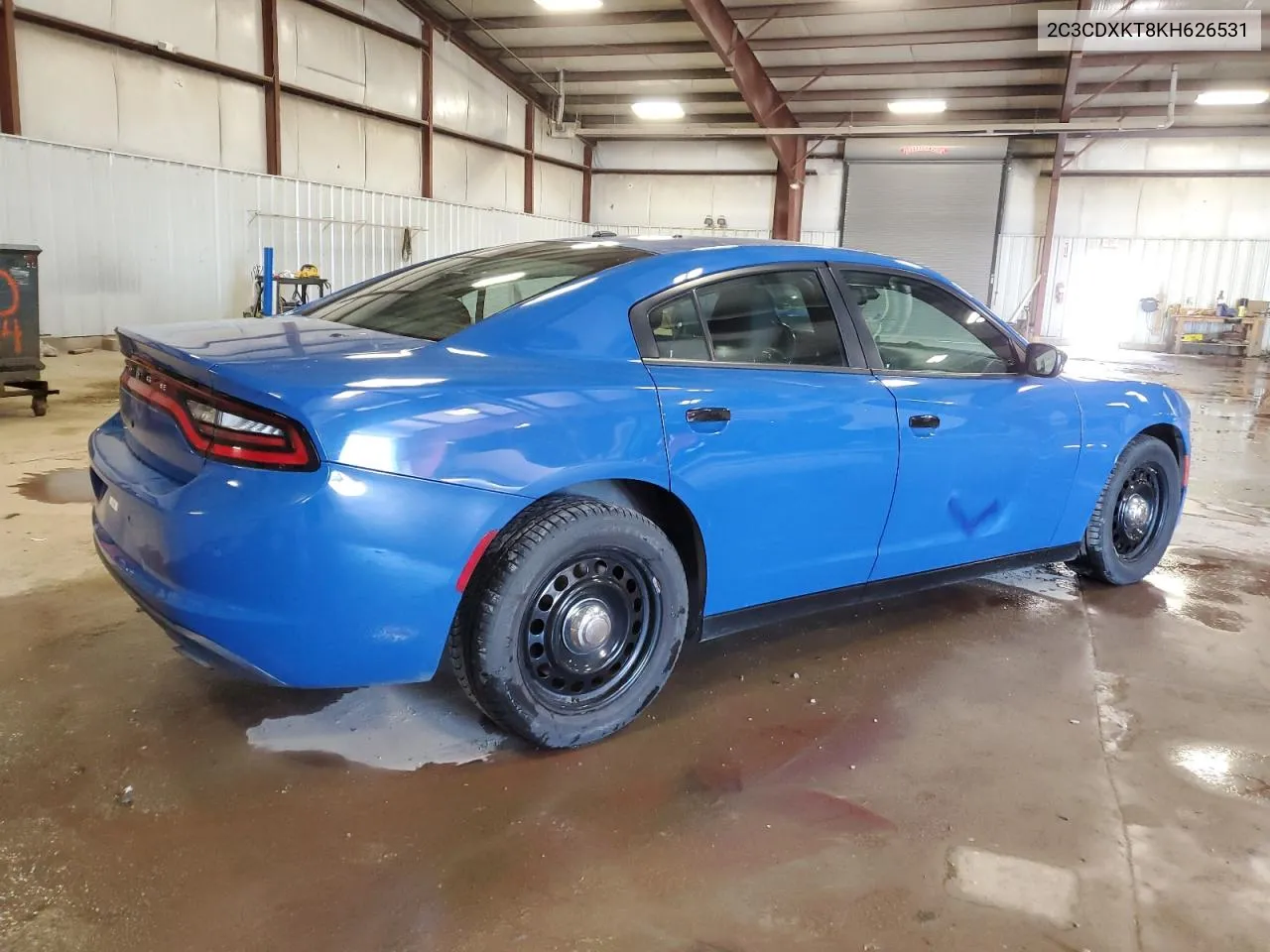 2019 Dodge Charger Police VIN: 2C3CDXKT8KH626531 Lot: 53462794