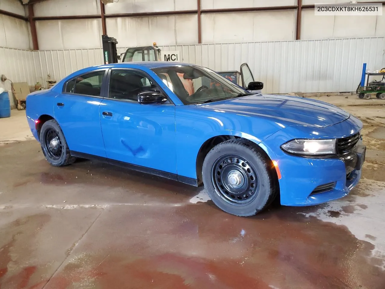 2019 Dodge Charger Police VIN: 2C3CDXKT8KH626531 Lot: 53462794