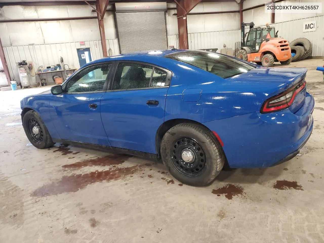 2019 Dodge Charger Police VIN: 2C3CDXKT4KH626557 Lot: 53462834