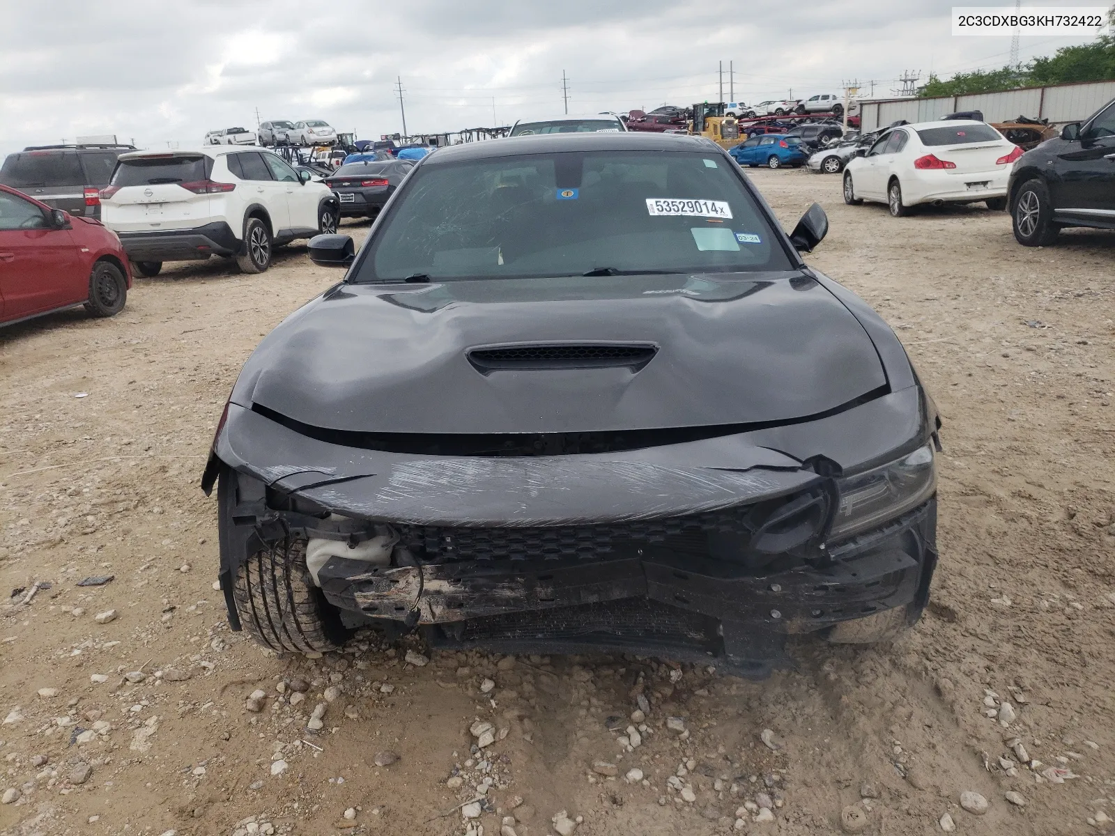 2C3CDXBG3KH732422 2019 Dodge Charger Sxt