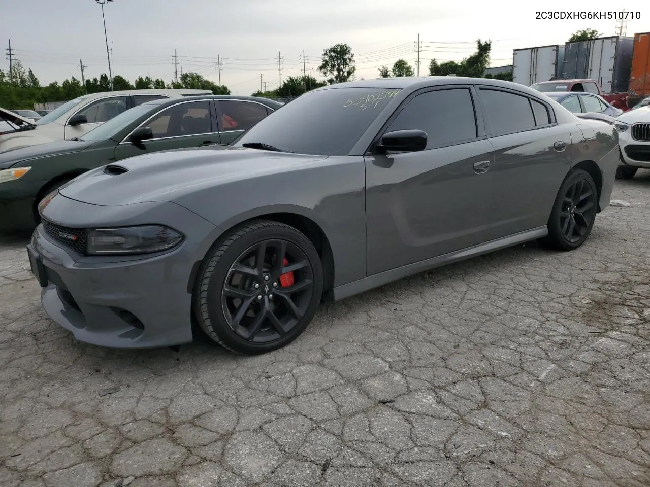 2019 Dodge Charger Gt VIN: 2C3CDXHG6KH510710 Lot: 53902544