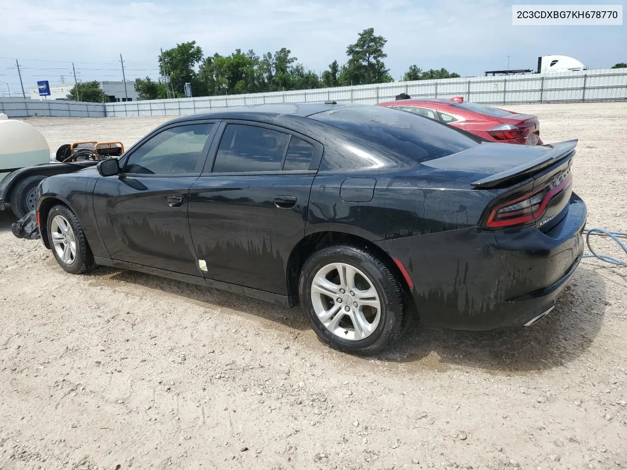 2019 Dodge Charger Sxt VIN: 2C3CDXBG7KH678770 Lot: 53943884