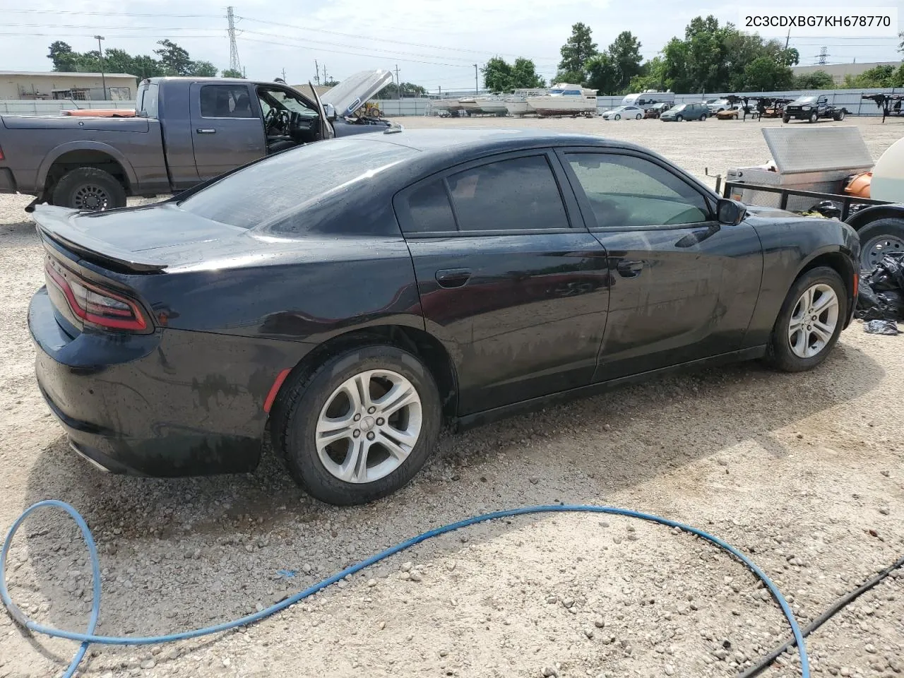 2019 Dodge Charger Sxt VIN: 2C3CDXBG7KH678770 Lot: 53943884