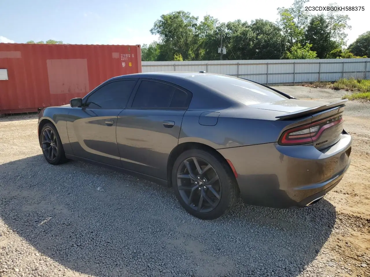 2019 Dodge Charger Sxt VIN: 2C3CDXBG0KH588375 Lot: 53947665