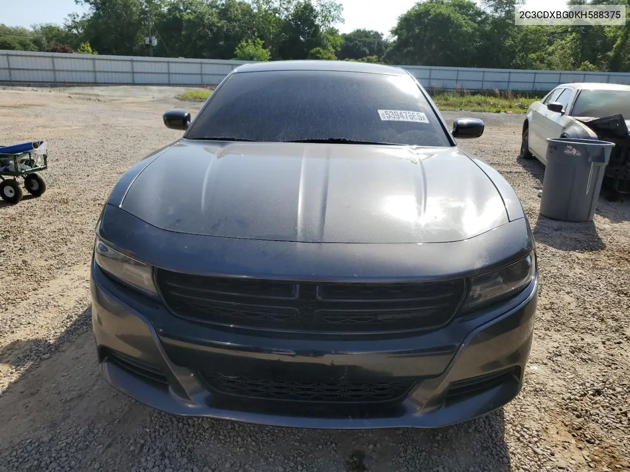 2019 Dodge Charger Sxt VIN: 2C3CDXBG0KH588375 Lot: 53947665