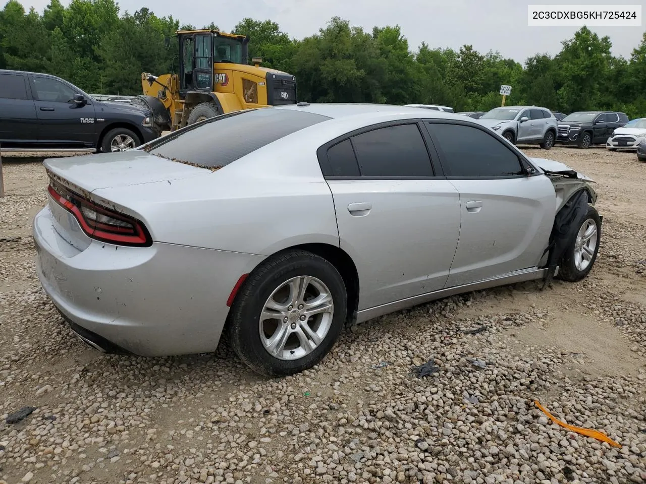 2019 Dodge Charger Sxt VIN: 2C3CDXBG5KH725424 Lot: 54150714