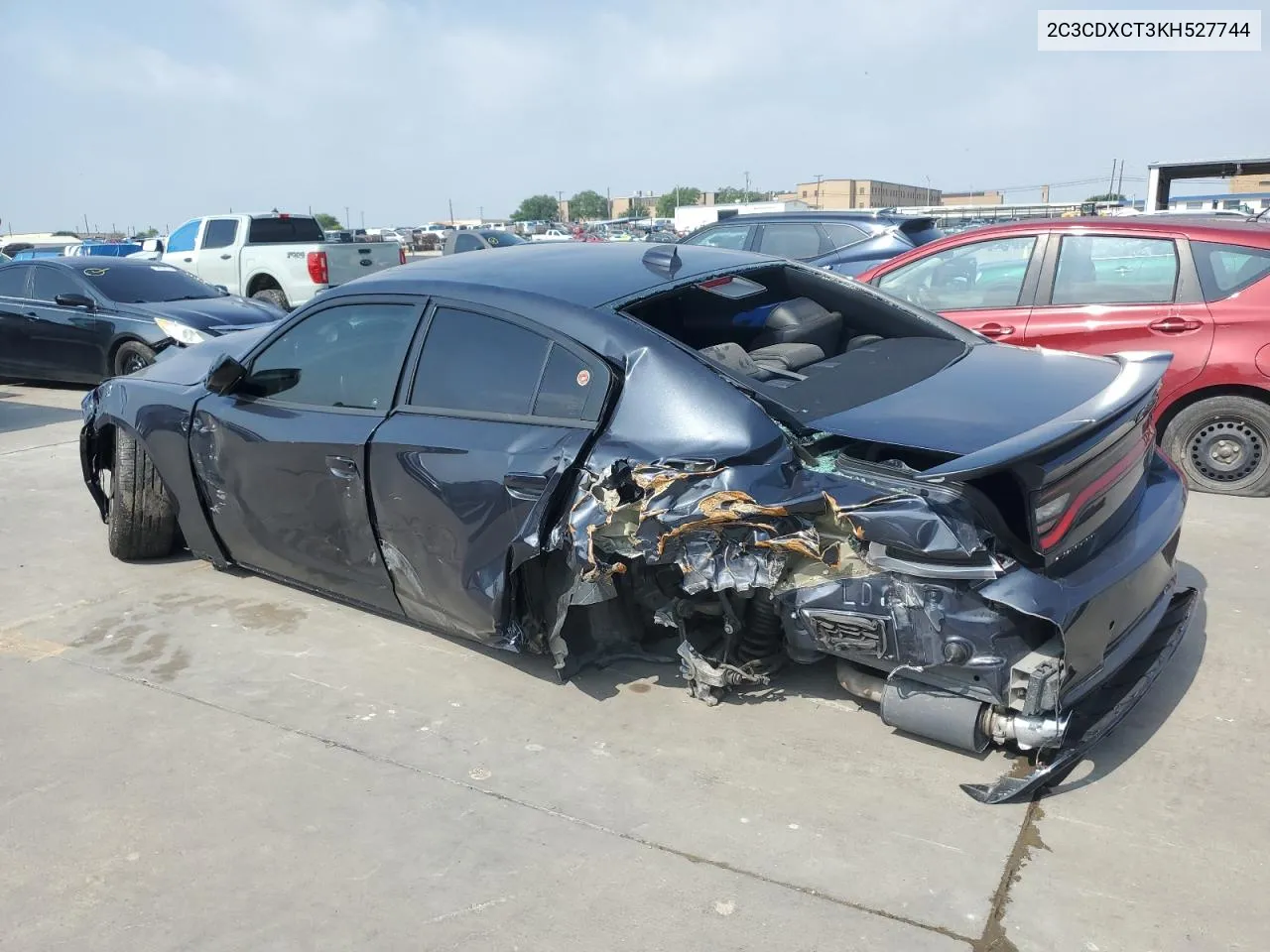 2019 Dodge Charger R/T VIN: 2C3CDXCT3KH527744 Lot: 54203764