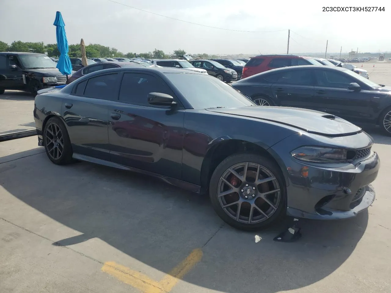 2019 Dodge Charger R/T VIN: 2C3CDXCT3KH527744 Lot: 54203764