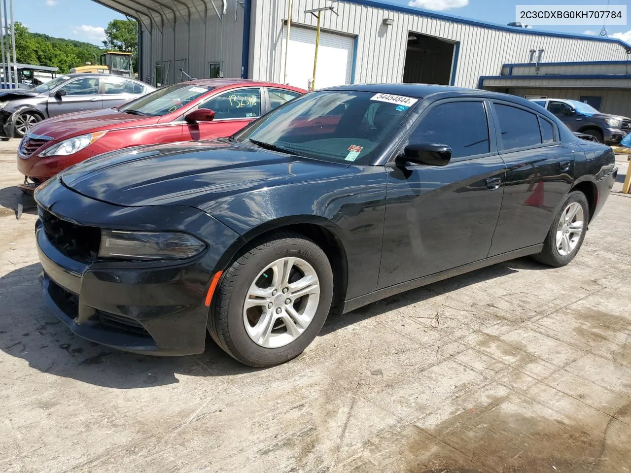 2019 Dodge Charger Sxt VIN: 2C3CDXBG0KH707784 Lot: 54454844