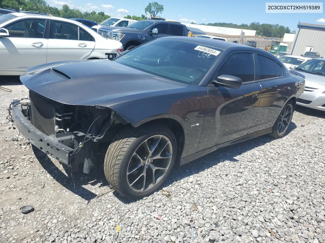 2C3CDXCT2KH519389 2019 Dodge Charger R/T