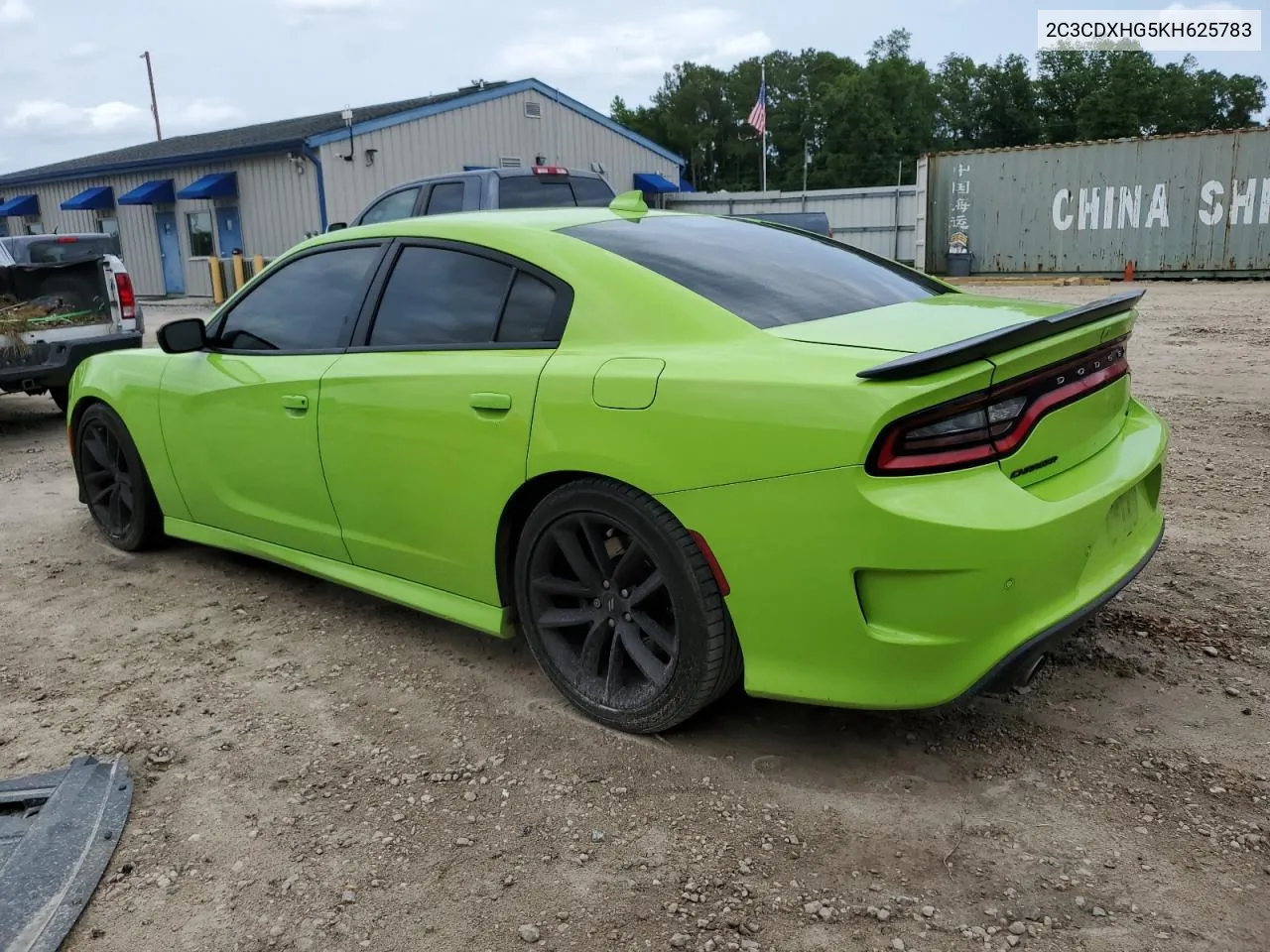 2019 Dodge Charger Gt VIN: 2C3CDXHG5KH625783 Lot: 54498834