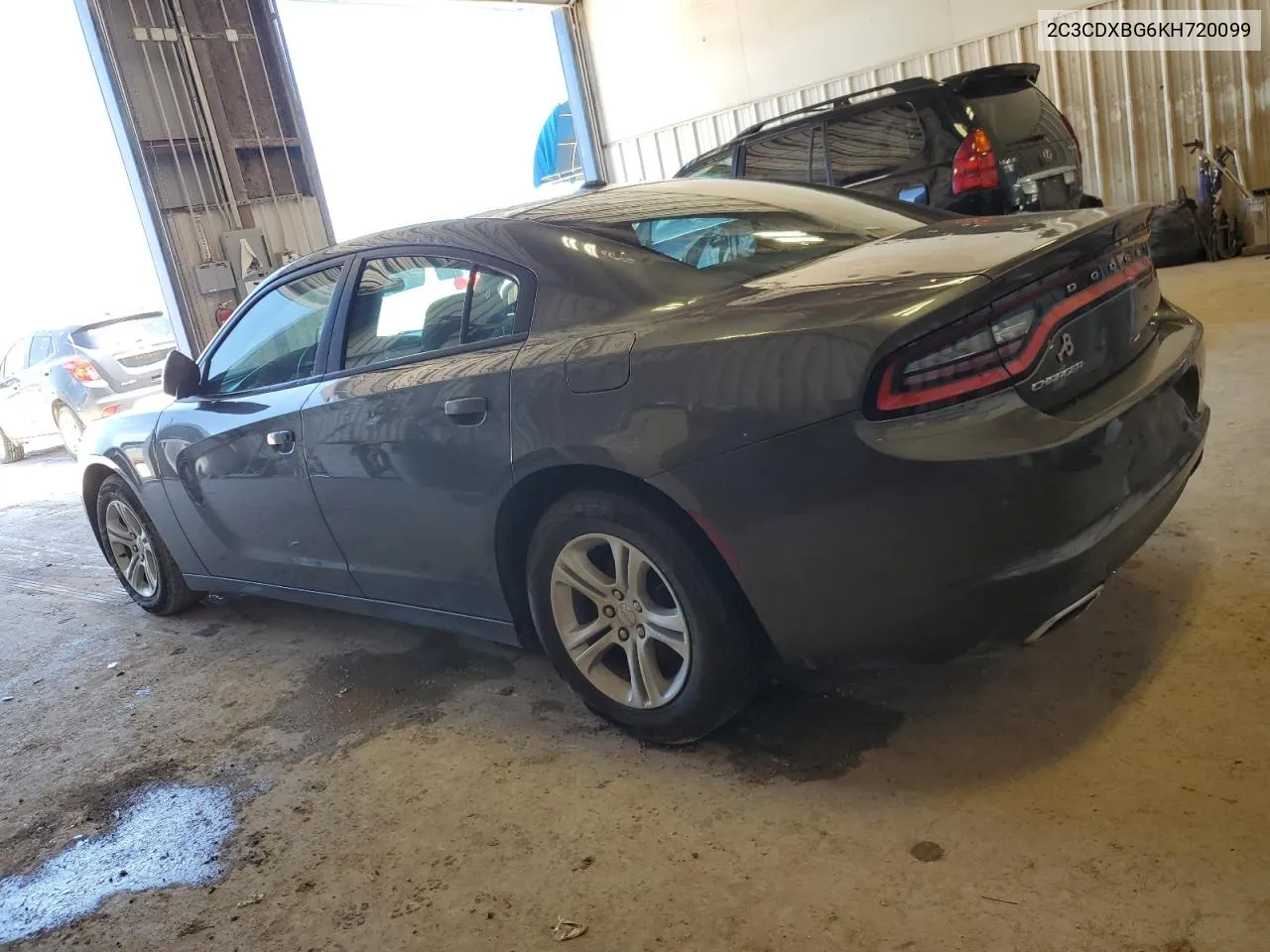 2019 Dodge Charger Sxt VIN: 2C3CDXBG6KH720099 Lot: 54517284