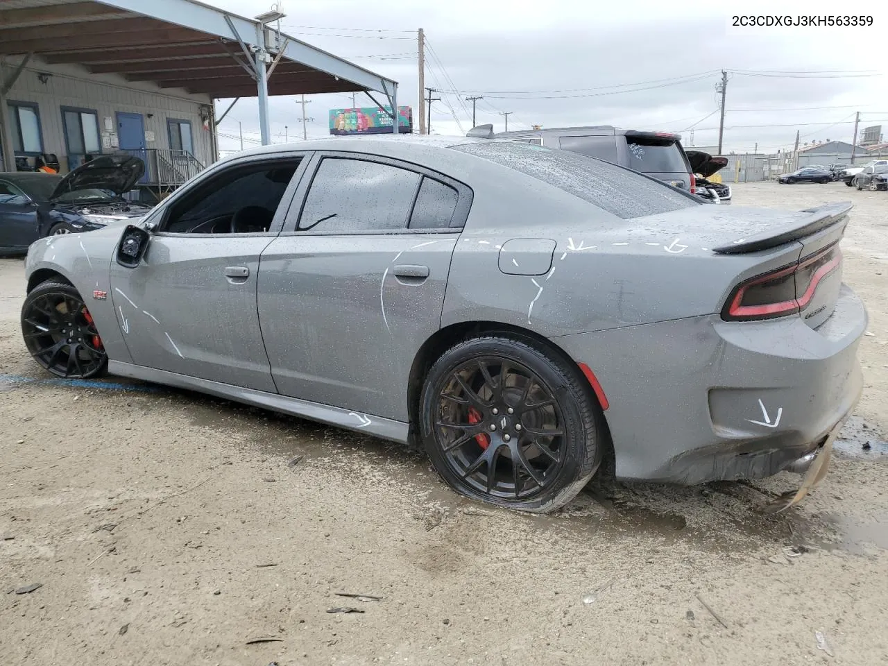 2019 Dodge Charger Scat Pack VIN: 2C3CDXGJ3KH563359 Lot: 54649604