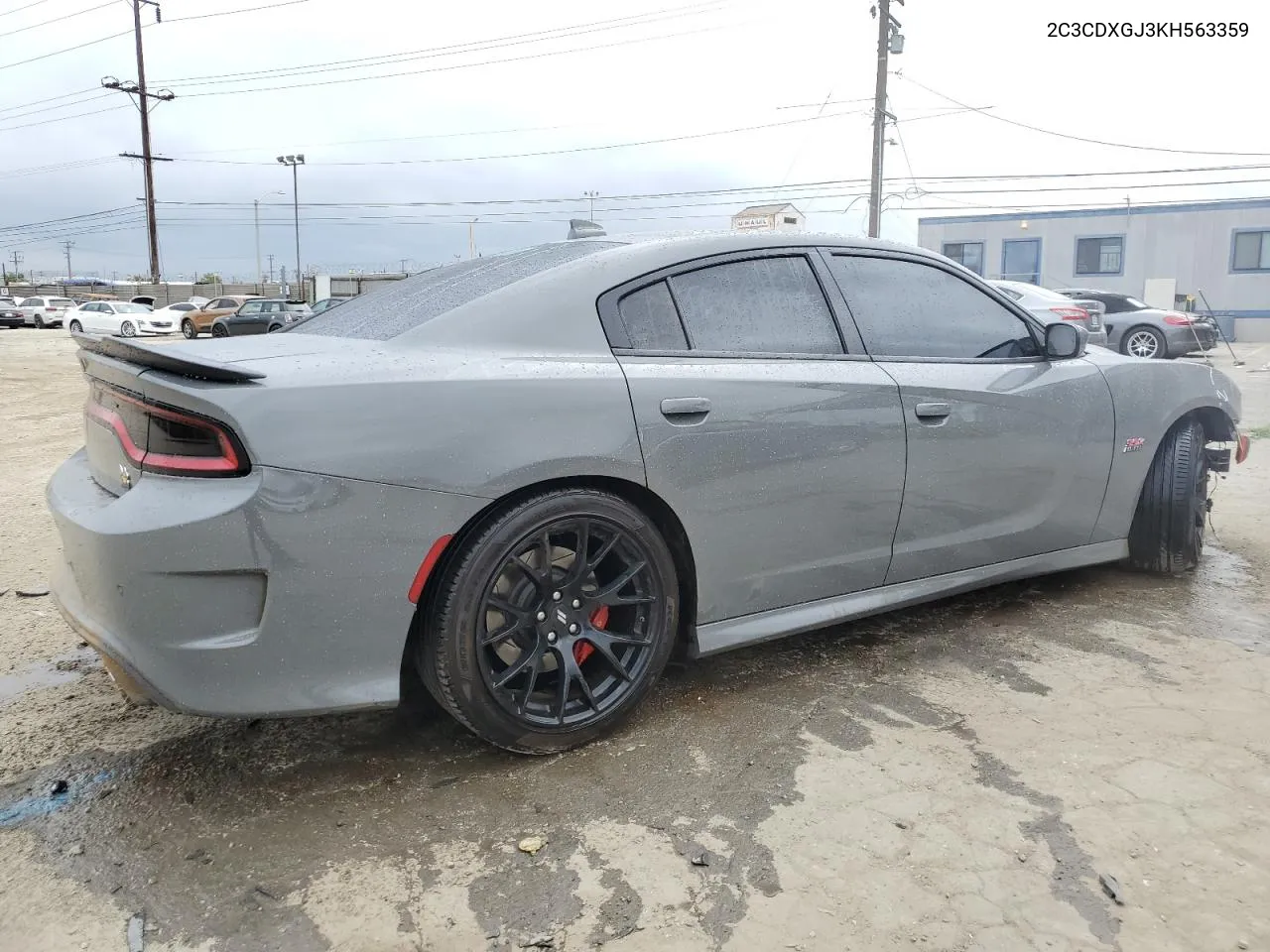 2019 Dodge Charger Scat Pack VIN: 2C3CDXGJ3KH563359 Lot: 54649604