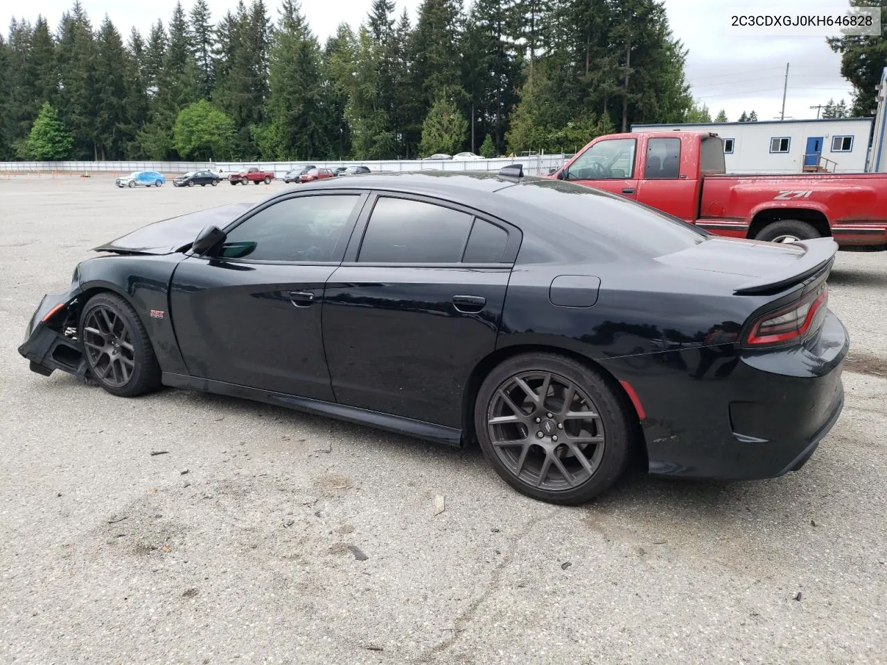 2019 Dodge Charger Scat Pack VIN: 2C3CDXGJ0KH646828 Lot: 54743604