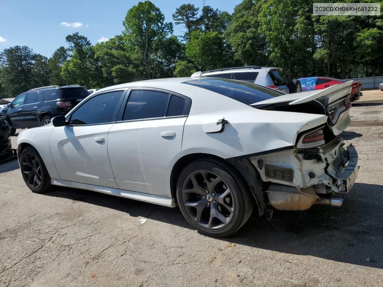 2C3CDXHG6KH681232 2019 Dodge Charger Gt