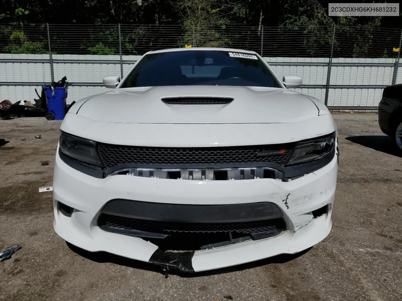 2C3CDXHG6KH681232 2019 Dodge Charger Gt