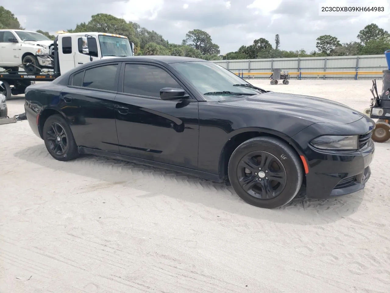 2019 Dodge Charger Sxt VIN: 2C3CDXBG9KH664983 Lot: 55047754