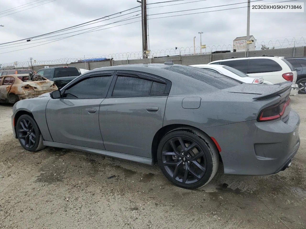 2019 Dodge Charger Gt VIN: 2C3CDXHG5KH713846 Lot: 55415784