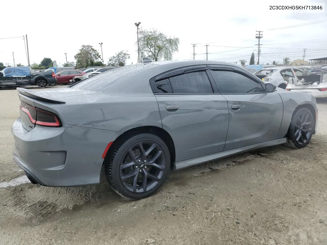 2019 Dodge Charger Gt VIN: 2C3CDXHG5KH713846 Lot: 55415784