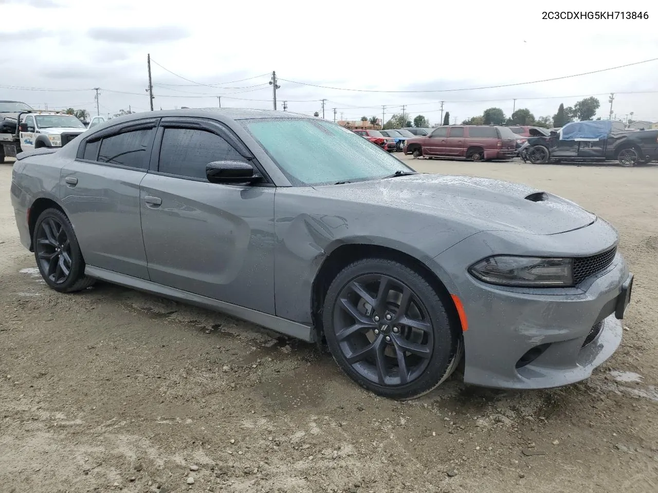 2019 Dodge Charger Gt VIN: 2C3CDXHG5KH713846 Lot: 55415784