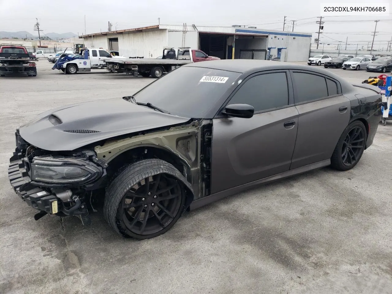 2C3CDXL94KH706685 2019 Dodge Charger Srt Hellcat