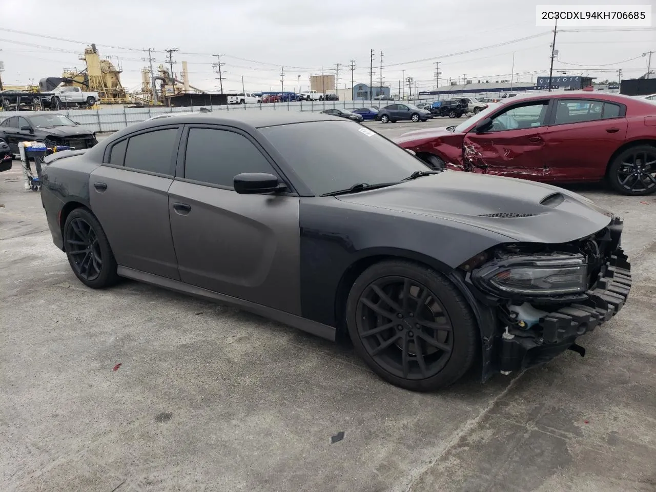 2C3CDXL94KH706685 2019 Dodge Charger Srt Hellcat