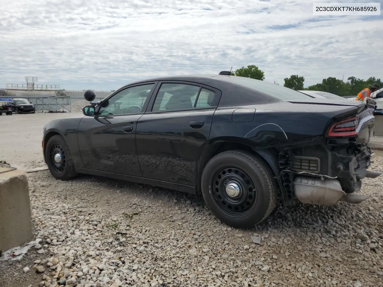 2019 Dodge Charger Police VIN: 2C3CDXKT7KH685926 Lot: 55685374