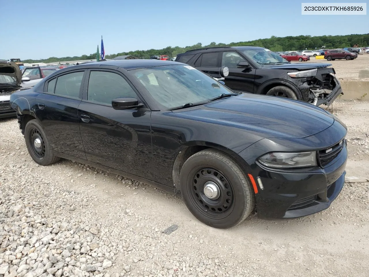 2C3CDXKT7KH685926 2019 Dodge Charger Police