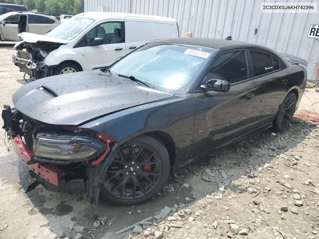 2C3CDXGJ6KH742396 2019 Dodge Charger Scat Pack