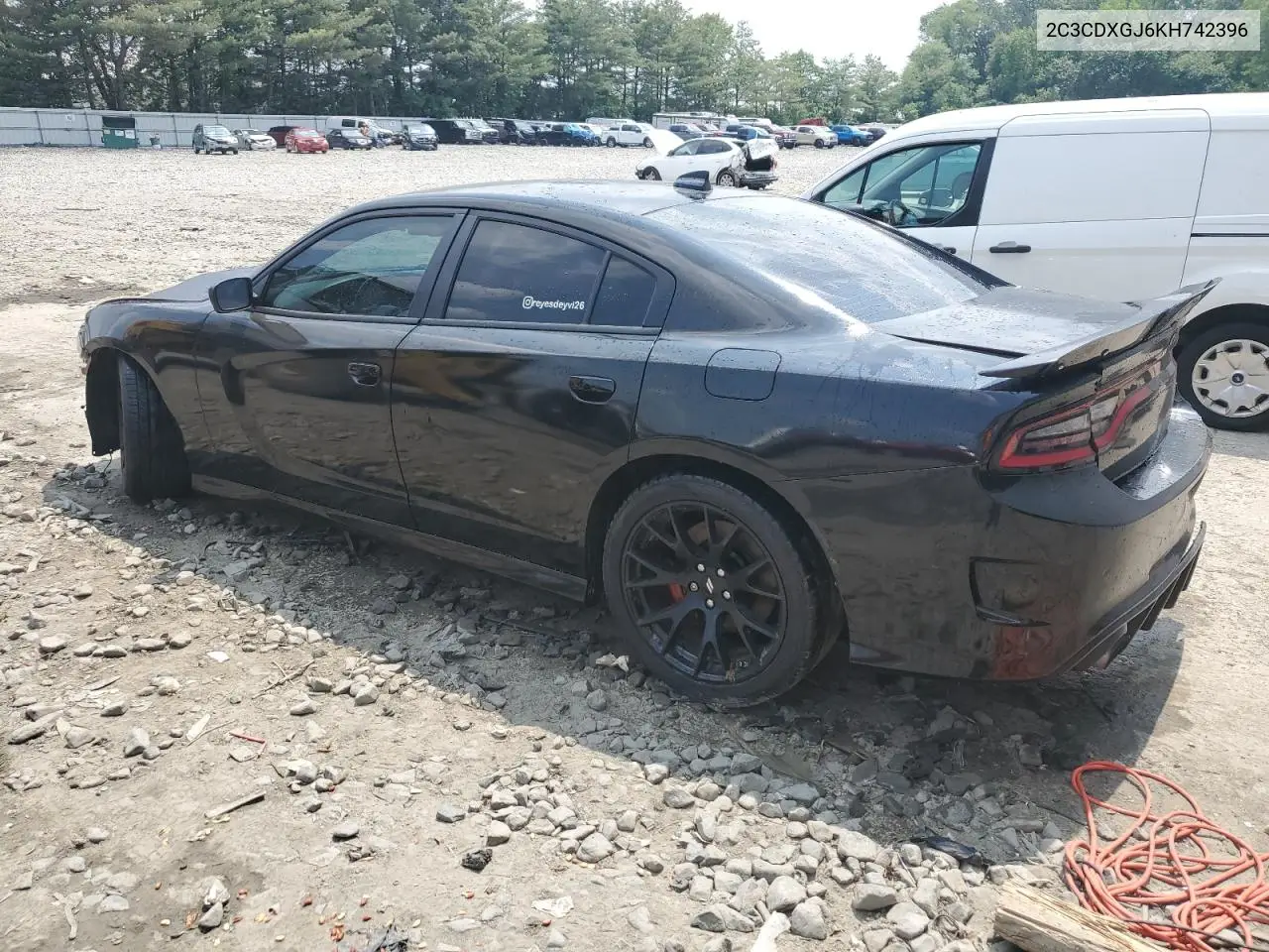 2C3CDXGJ6KH742396 2019 Dodge Charger Scat Pack