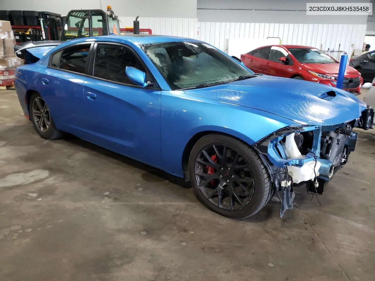 2019 Dodge Charger Scat Pack VIN: 2C3CDXGJ8KH535458 Lot: 60481404