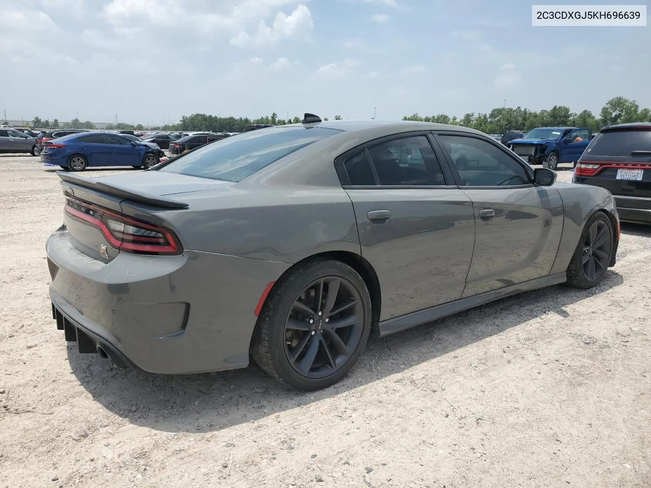 2019 Dodge Charger Scat Pack VIN: 2C3CDXGJ5KH696639 Lot: 61612784