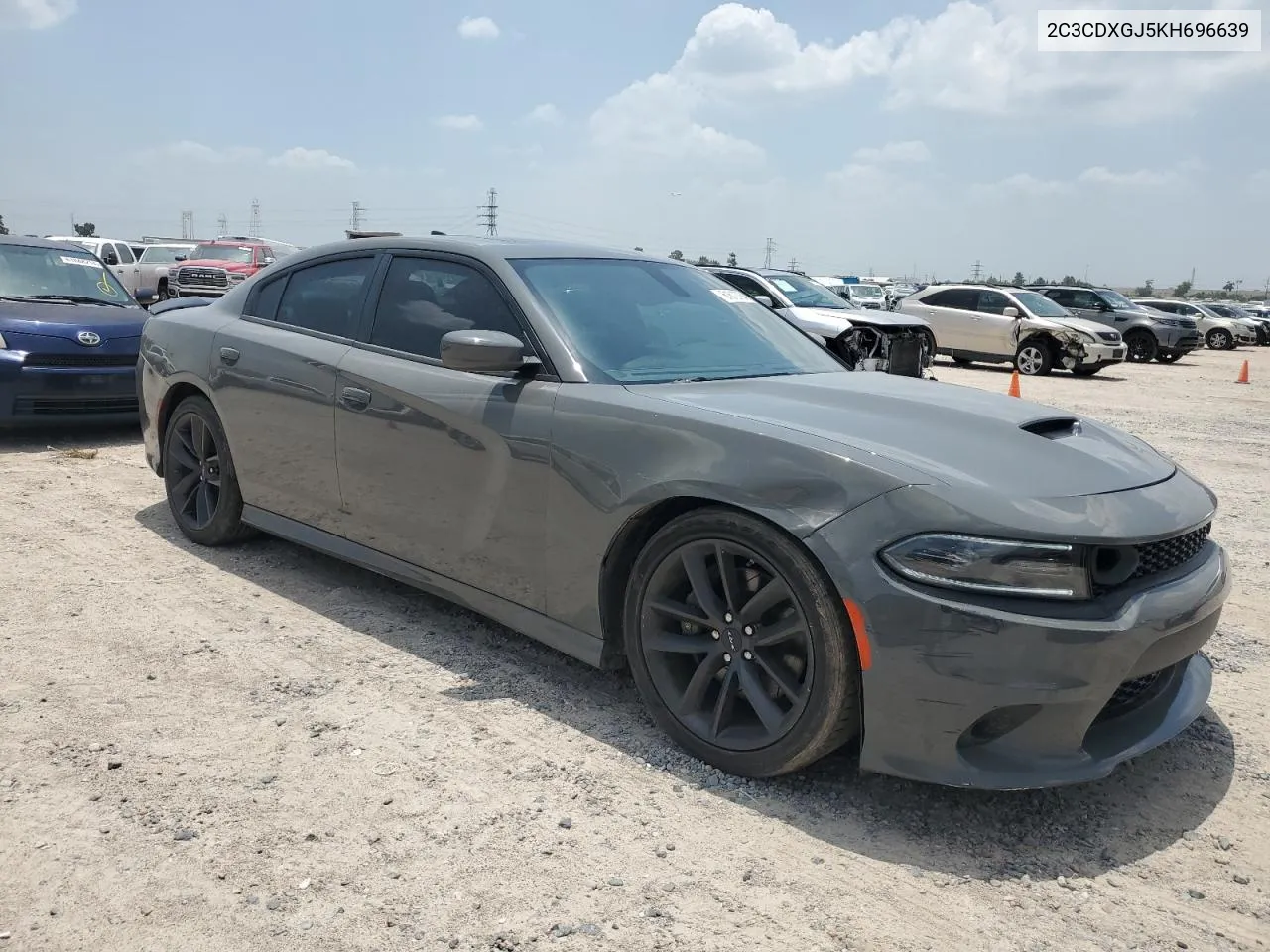 2019 Dodge Charger Scat Pack VIN: 2C3CDXGJ5KH696639 Lot: 61612784