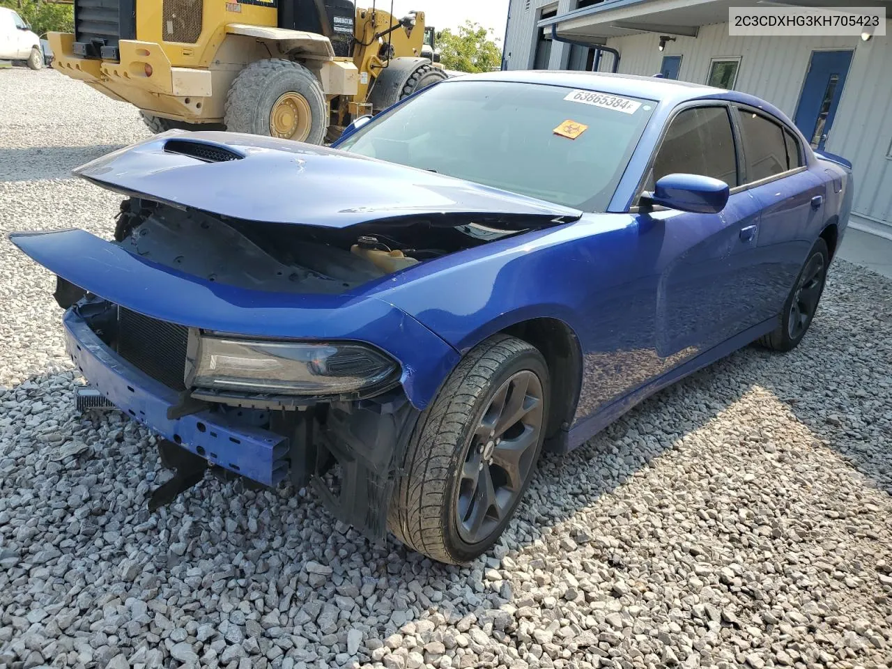 2C3CDXHG3KH705423 2019 Dodge Charger Gt