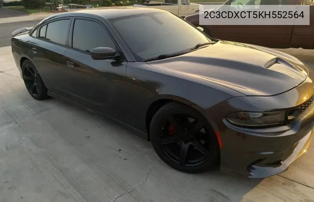 2019 Dodge Charger R/T VIN: 2C3CDXCT5KH552564 Lot: 64325114