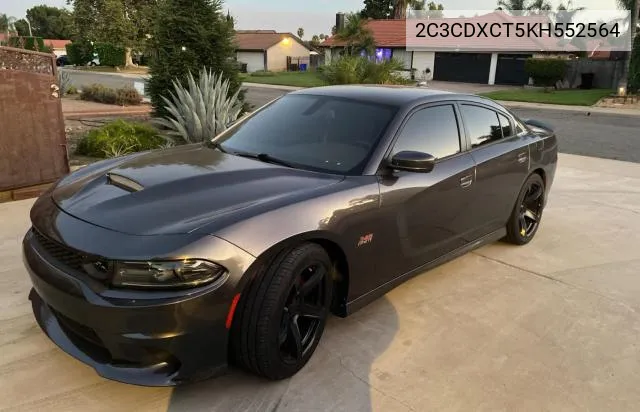 2C3CDXCT5KH552564 2019 Dodge Charger R/T